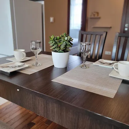 公寓 Tytus Z Klimatyzacja, Bezplatnym Parkingiem I Stacja Ev Ac 3,5kw 格但斯克