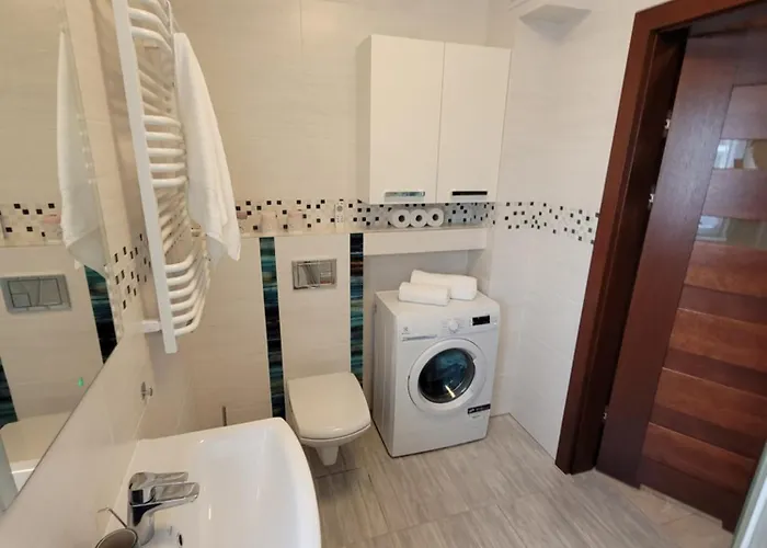 Tytus Z Klimatyzacja, Bezplatnym Parkingiem I Stacja Ev Ac 3,5kw Apartman Gdańsk